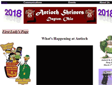 Tablet Screenshot of antiochshrine.com